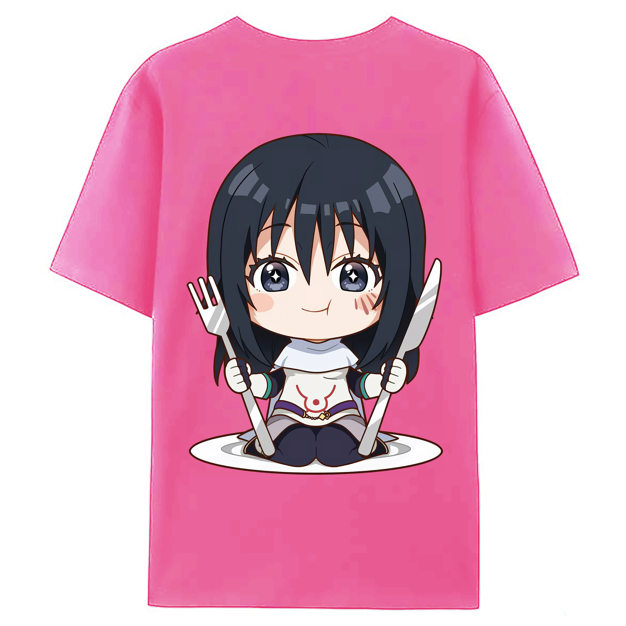 （画像用） 転スラ Regarding Reincarnated to Slime レディース半袖Tシャツ(バックプリント)